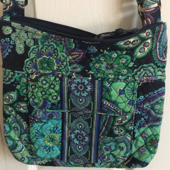 Vera Bradley Rhyme & Blue Hipster Crossbody Bag - Picture 4 of 8